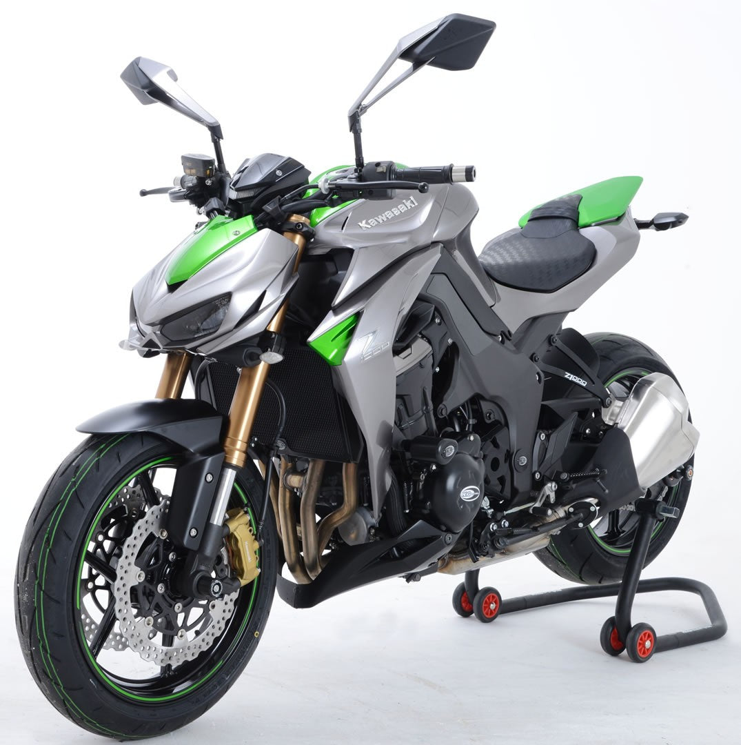 R&G Crash Protectors | Black | Kawasaki Z 1000 R 2017>2020 & Kawasaki Z1100 2026 & Kawasaki Z 1000 2010>2018