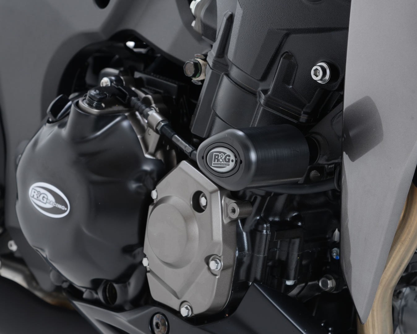 R&G Crash Protectors | Black | Kawasaki Z 1000 R 2017>2020 & Kawasaki Z1100 2026 & Kawasaki Z 1000 2010>2018