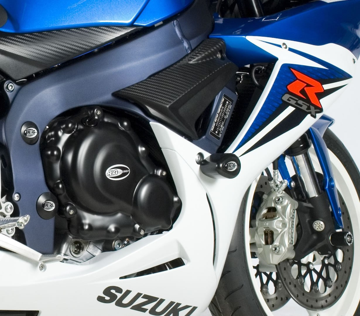 R&G Crash Protectors | Black | Suzuki GSX-R600 2011>2018 & Suzuki GSX-R750 2011>2024