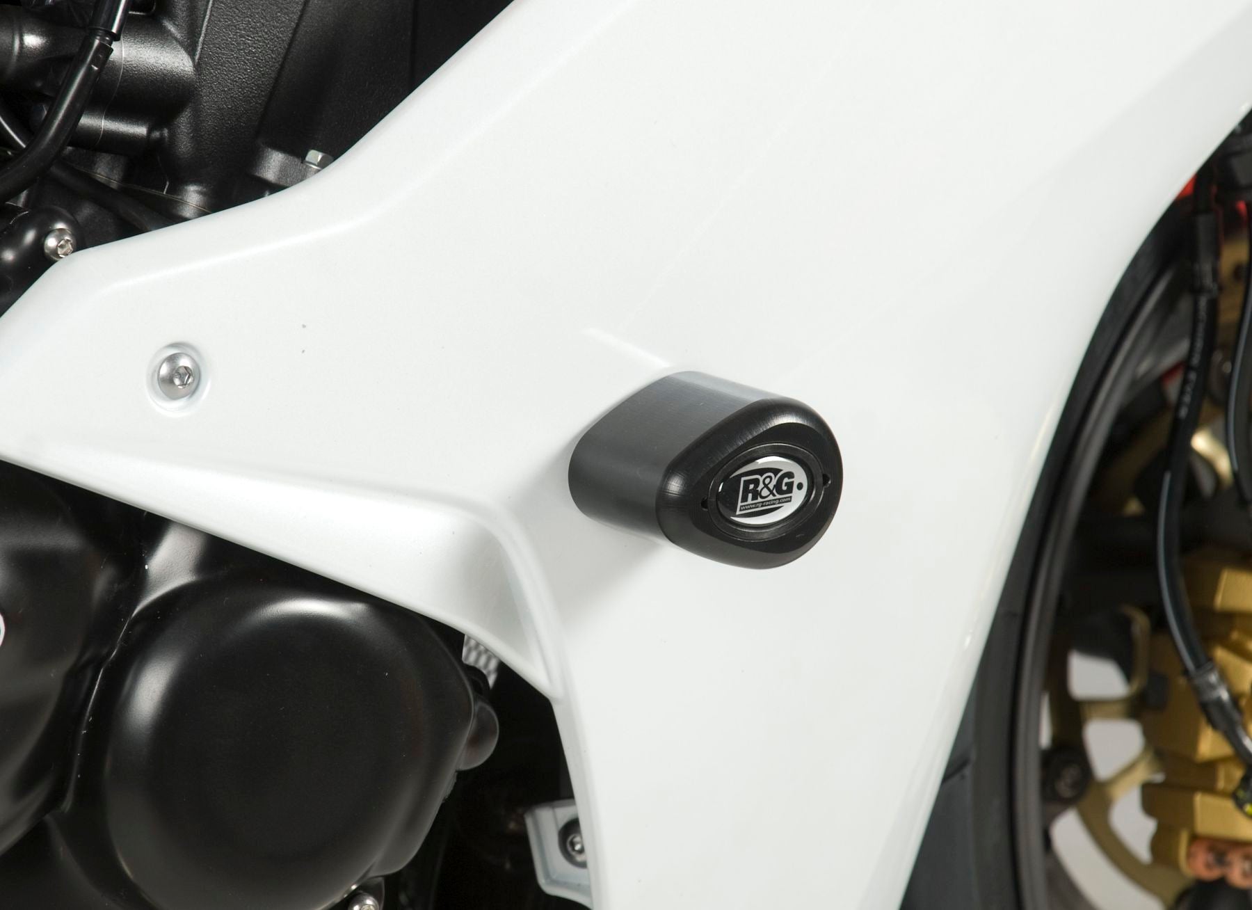 R&G Crash Protectors | White | Honda CBR 600 F 2011>2014