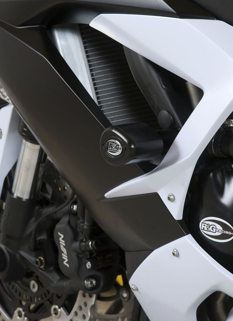 R&G Crash Protectors | White | Kawasaki Ninja ZX6-R 2013>2018