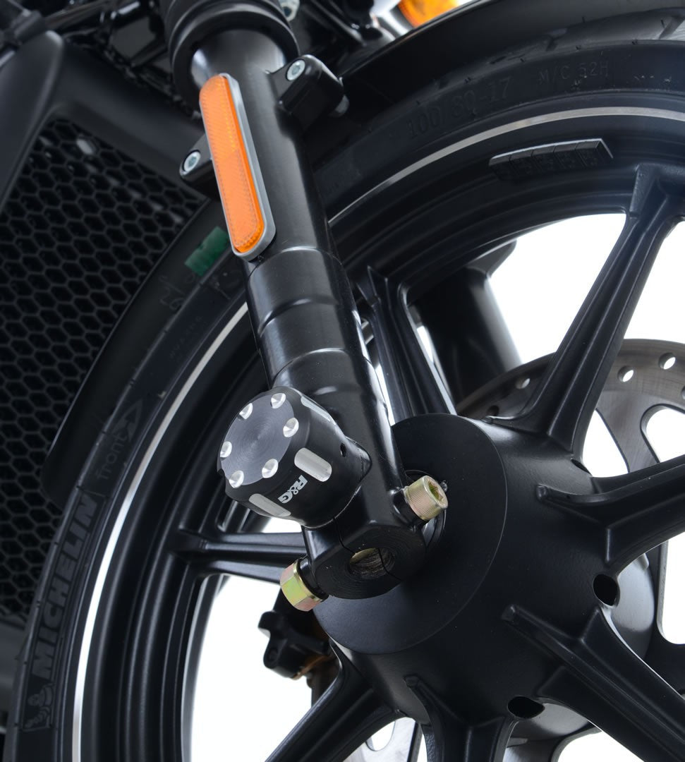 R&G Fork Protectors | Black | Harley Davidson Street 500 '14-, Street 750 '15-