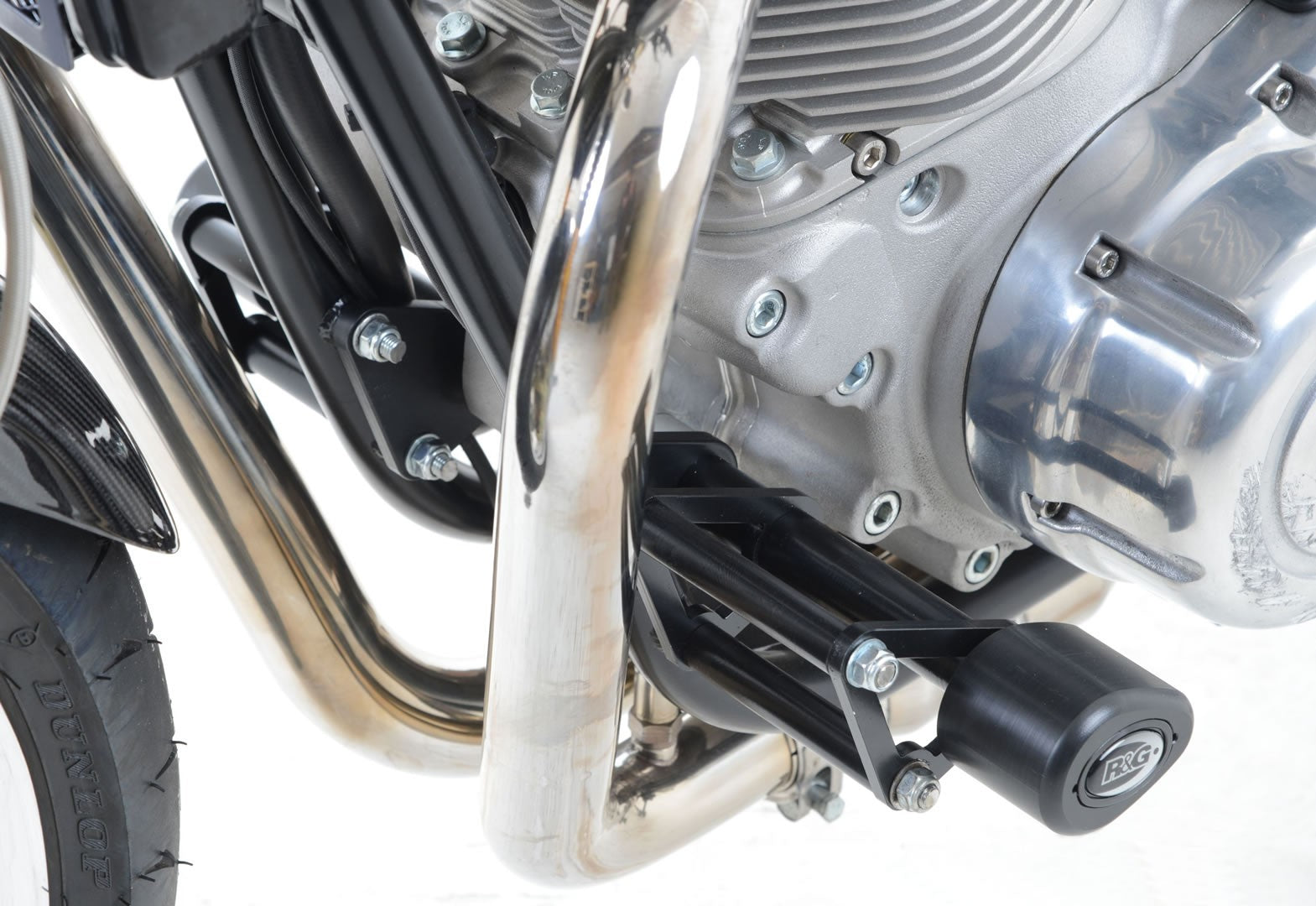 R&G Crash Protectors | White | Norton Commando 961 Sport 2015>2025