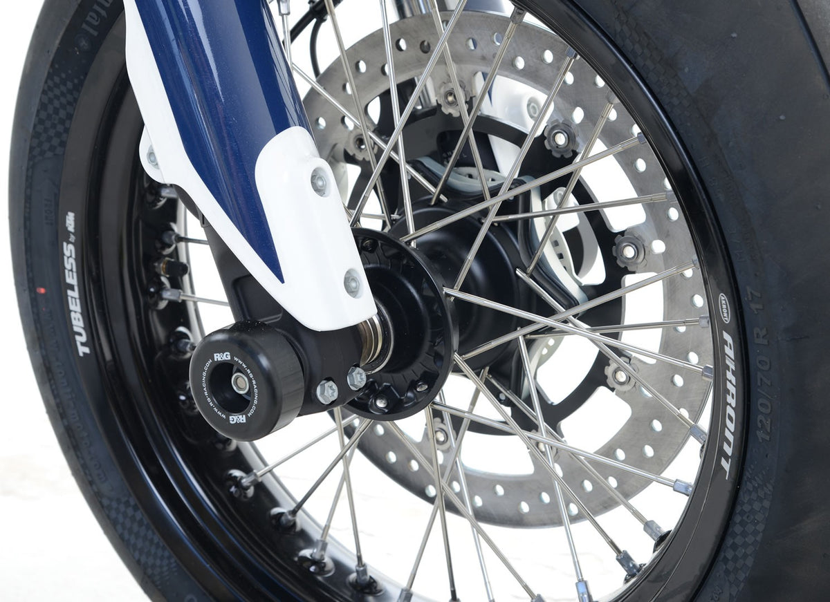 R&G Fork Protectors | Black | Husqvarna 701 Supermoto '16- '24