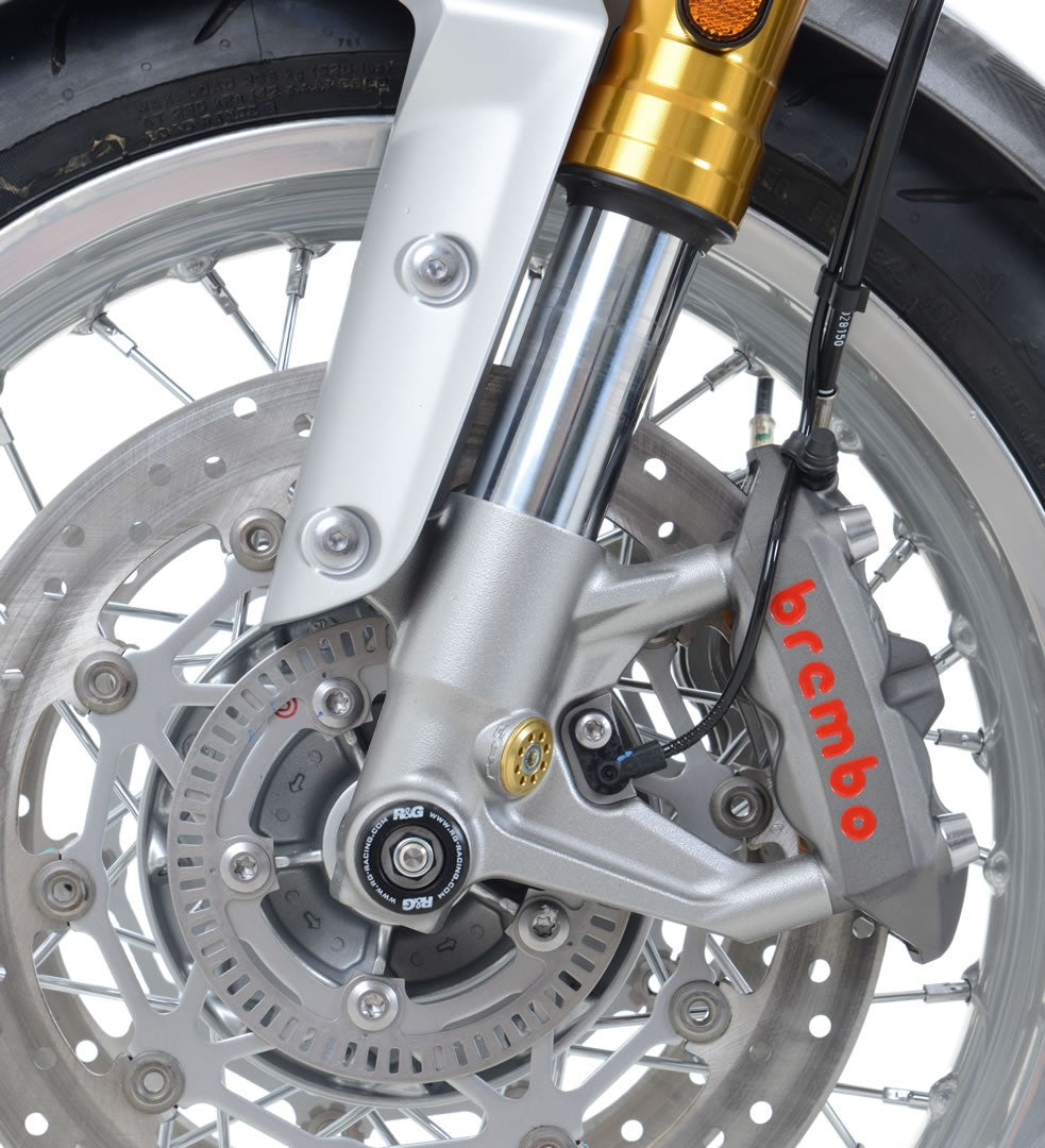 R&G Fork Protectors | Black | Triumph Thruxton 1200R '16- / Speed Twin 1200 ’19-'20 -   Pyramid Motorcycle Accessories