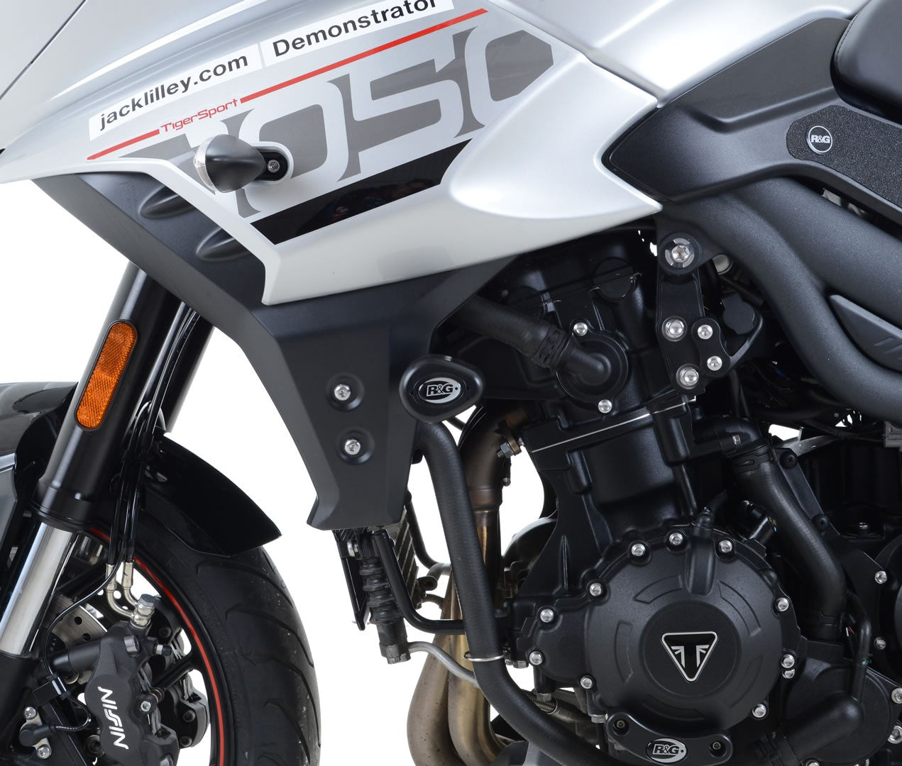 R&G Crash Protectors | Black | Triumph Tiger 1050 Sport 2016>2018