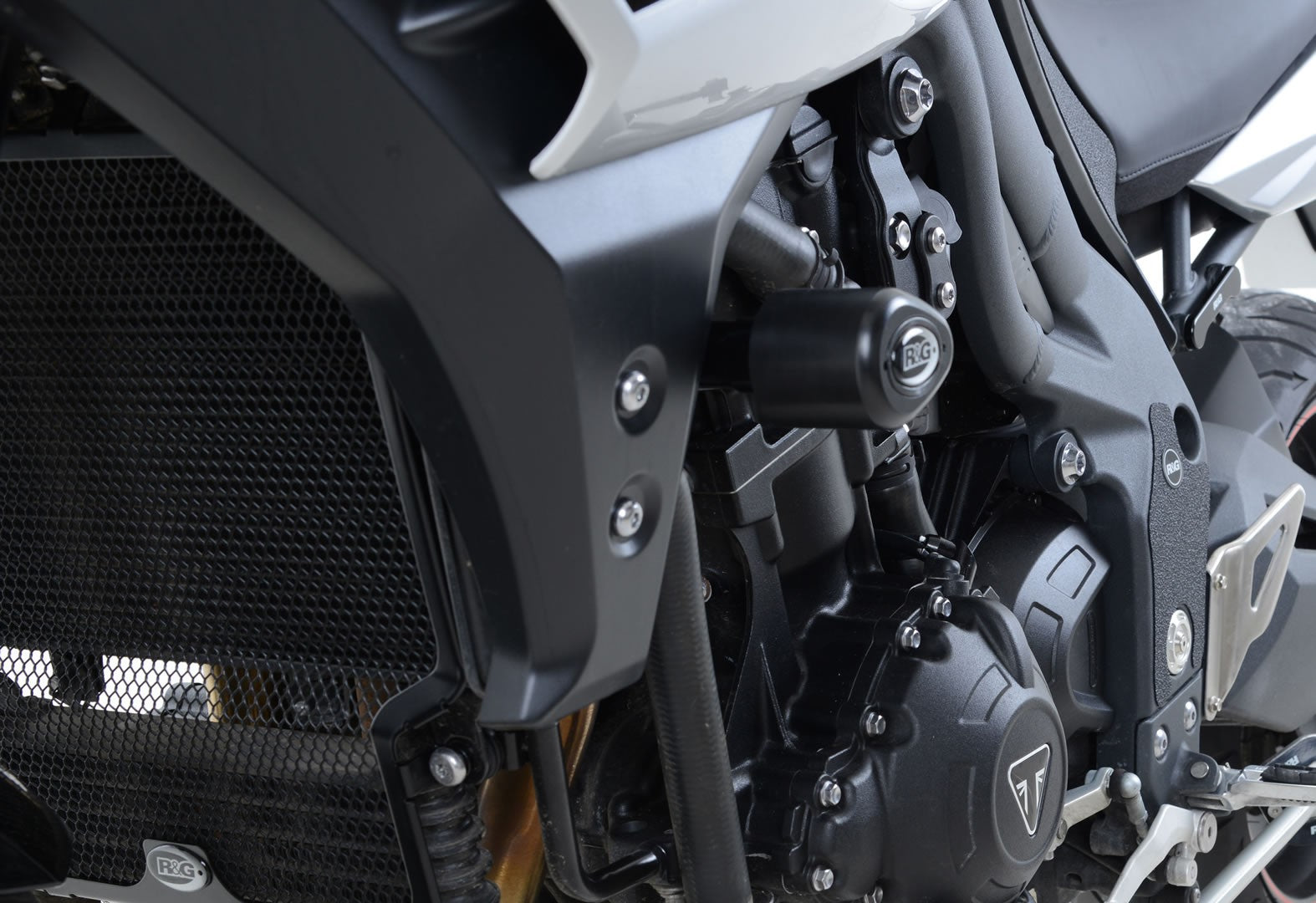 R&G Crash Protectors | Black | Triumph Tiger 1050 Sport 2016>2018