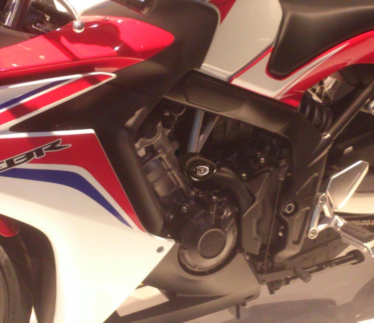 R&G Crash Protectors | Black | Honda CBR 650 R 2019>Current & Honda CB 650 F 2014>2019 & Honda CBR 650 F 2014>2018