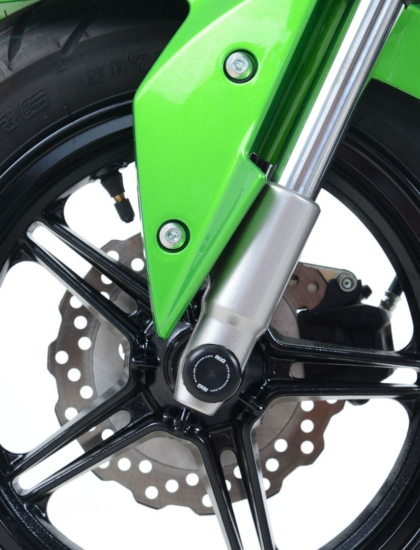 R&G Fork Protectors | Black | Kawasaki Z125 / 125 Pro