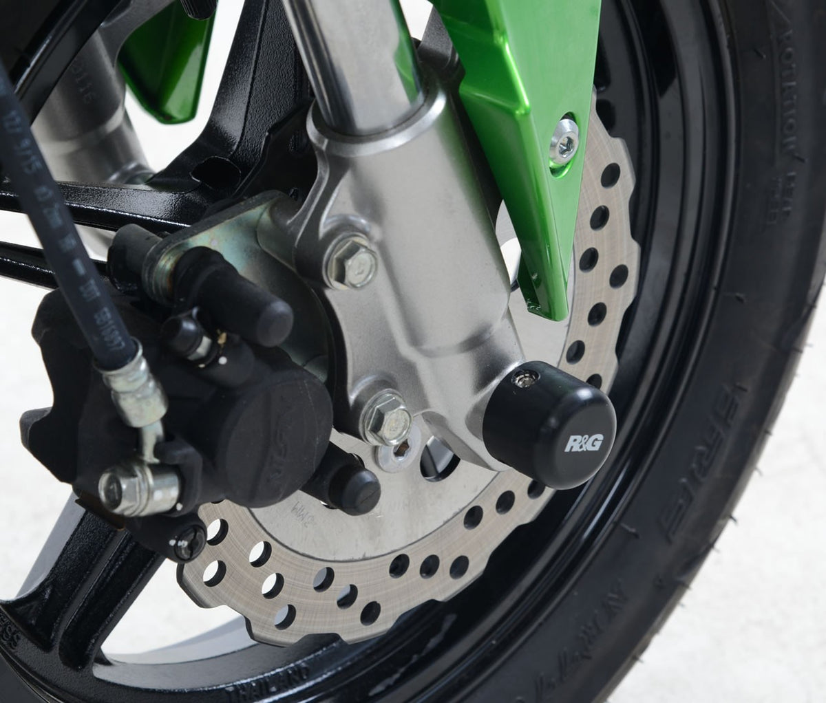 R&G Fork Protectors | Black | Kawasaki Z125 / 125 Pro