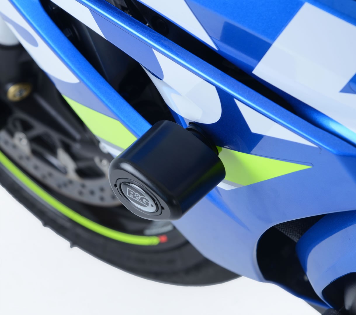 R&G Crash Protectors | Black | Suzuki GSX-R1000R 2017>2024 & Suzuki GSX-R1000 2017>2022