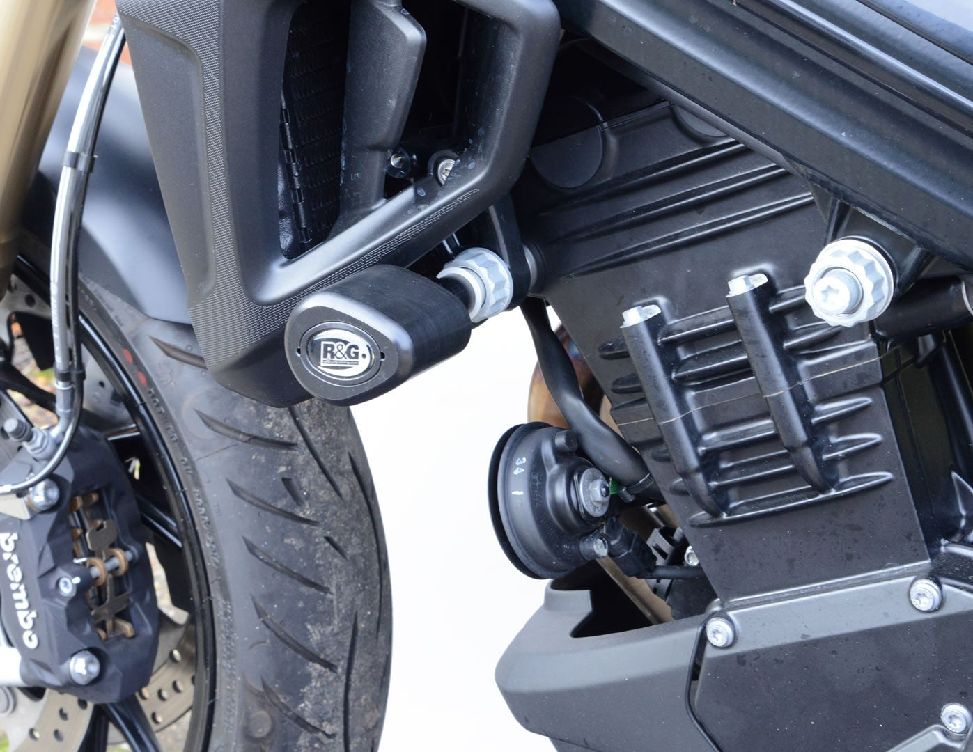 R&G Crash Protectors | White | BMW F 800 R 2015>2018