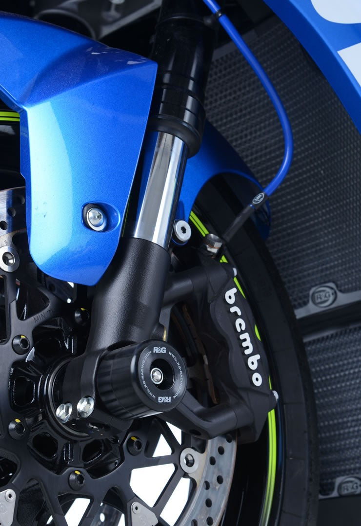 R&G Fork Protectors | Black | Suzuki GSX-R1000RS '26- & GSX-R1000R '17-