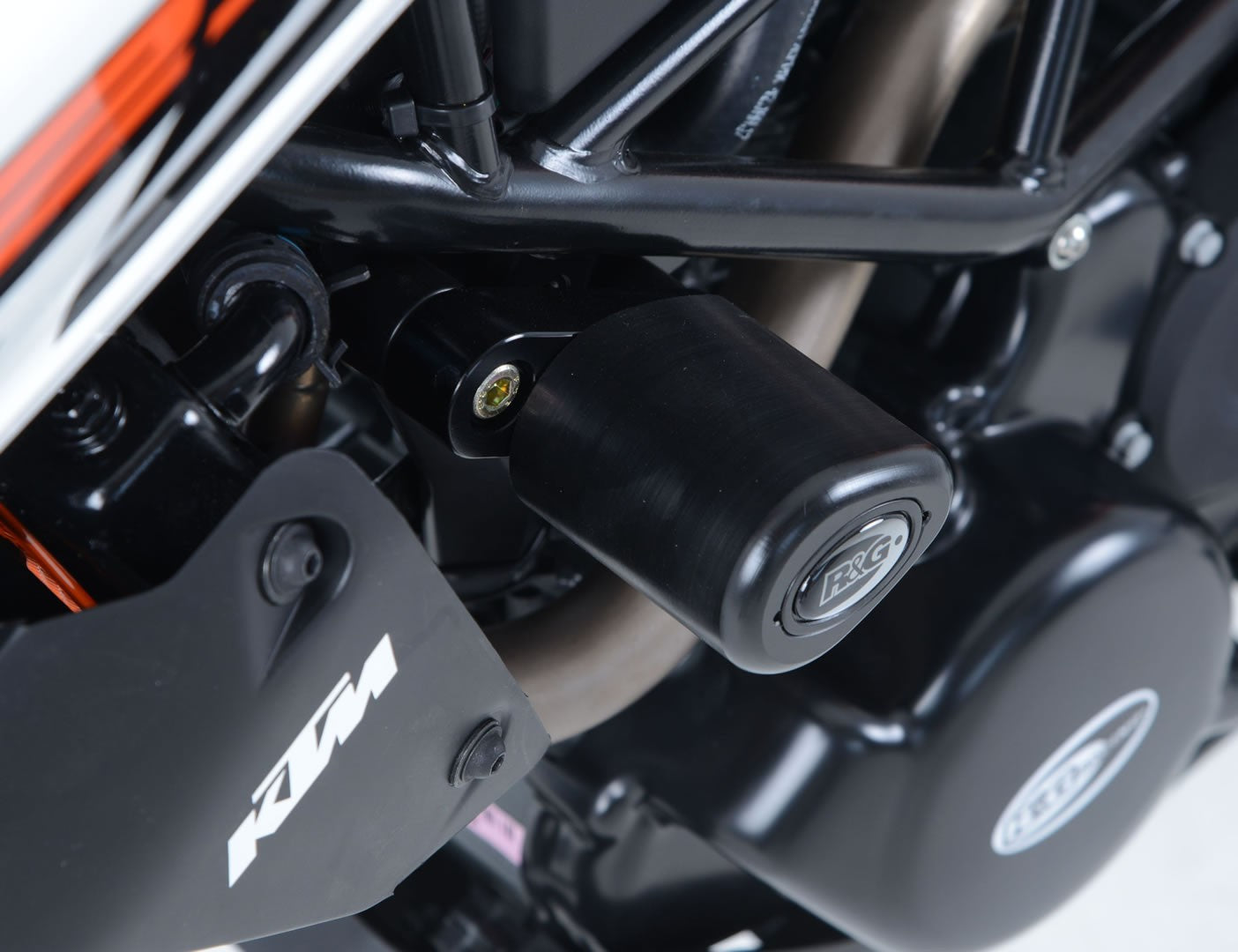 R&G Crash Protectors | Black | KTM 390 Duke 2013>2023 & KTM 125 Duke 2011>2023 & KTM 200 Duke 2012>2022 & KTM 250 Duke 2017>2023