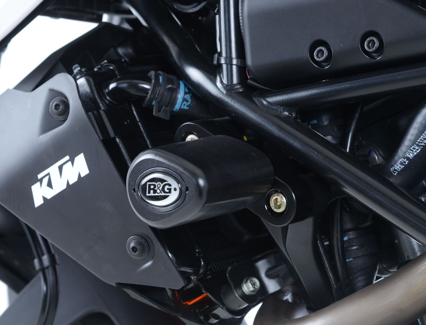 R&G Crash Protectors | Black | KTM 390 Duke 2013>2023 & KTM 125 Duke 2011>2023 & KTM 200 Duke 2012>2022 & KTM 250 Duke 2017>2023