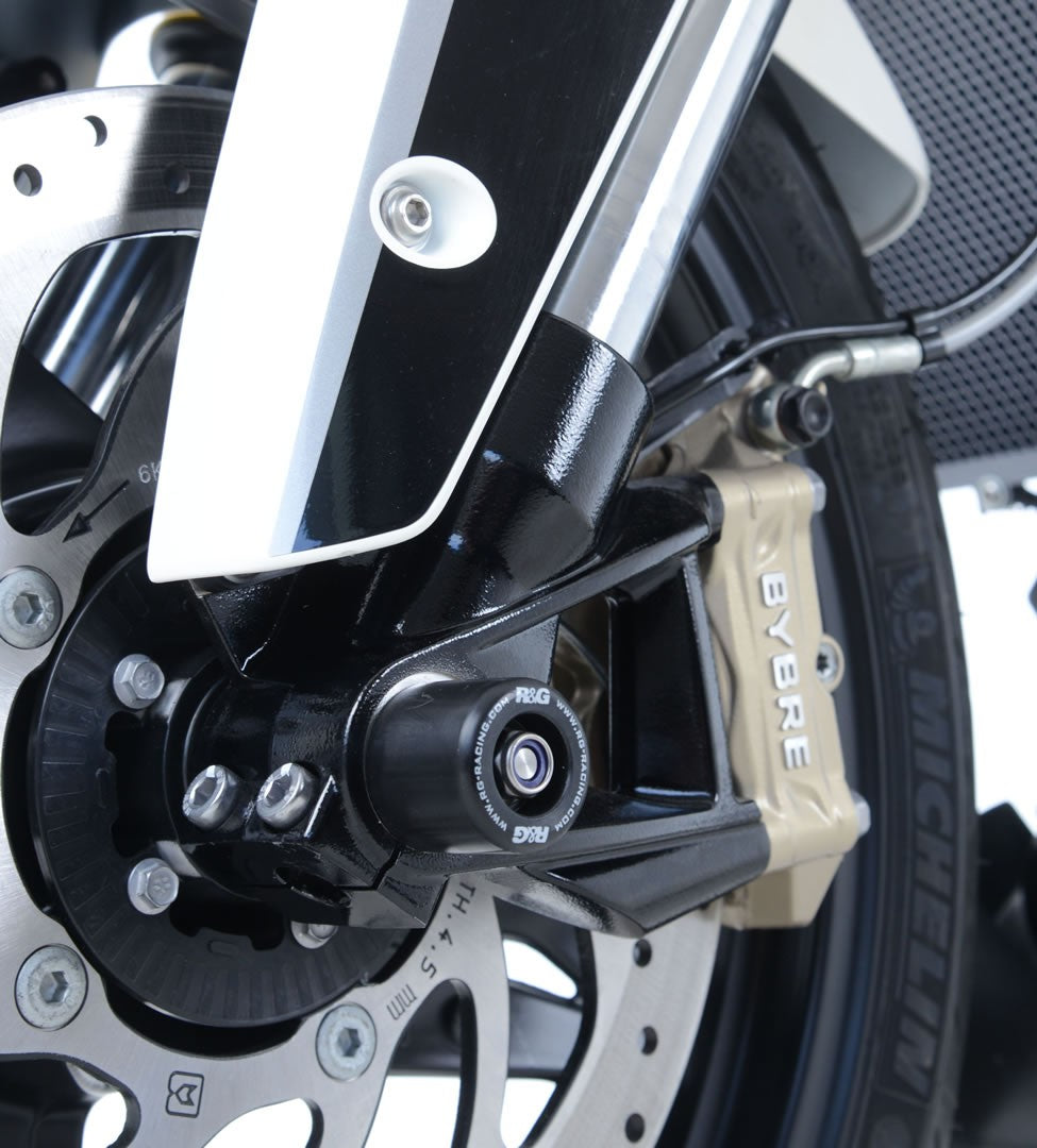 R&G Fork Protectors | Black | BMW G310R / GS '17-25 , G310RR '22- 25 & TVS Apache RR 310 '21-