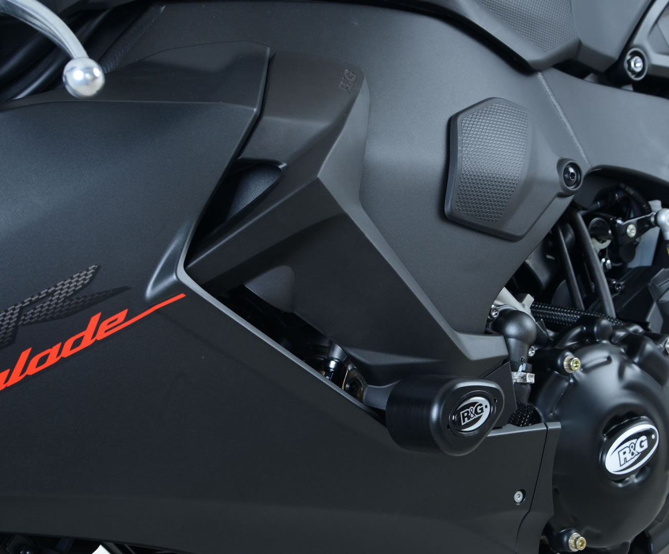 R&G Crash Protectors | Black | Honda CBR 1000 RR SP2 2017>2019 & Honda CBR 1000 RR SP 2017>2019 & Honda CBR 1000 RR Fireblade 2017>2019