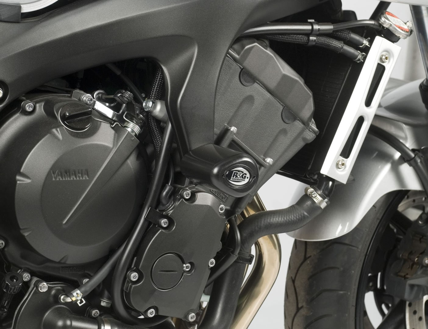 R&G Crash Protectors | Black | Yamaha FZ6 2004>2008