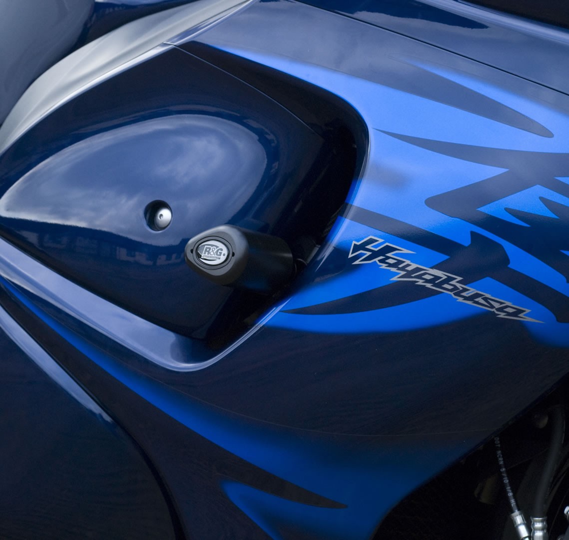 R&G Crash Protectors | Black | Suzuki Hayabusa GSX1300R 2008>2020