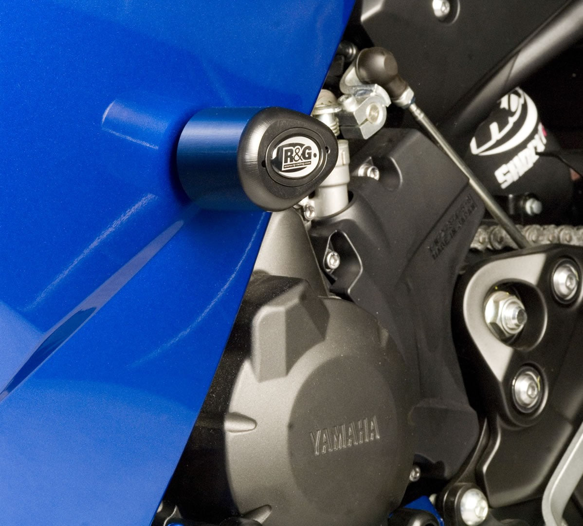 R&G Crash Protectors | Black | Yamaha XJ6 Diversion F 2010>2016