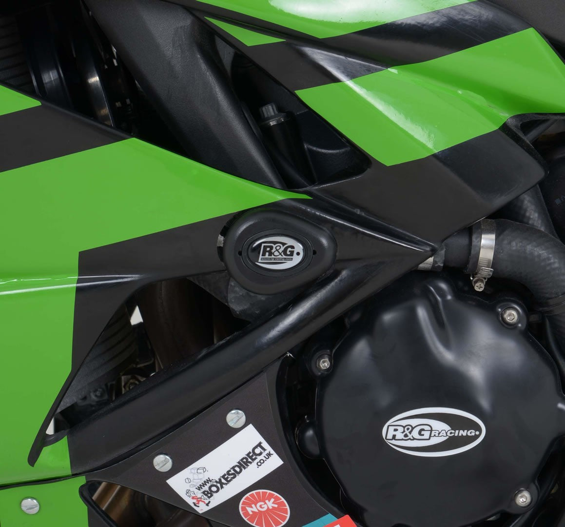 R&G Crash Protectors | Black | Kawasaki Ninja ZX6-R 2009>2012