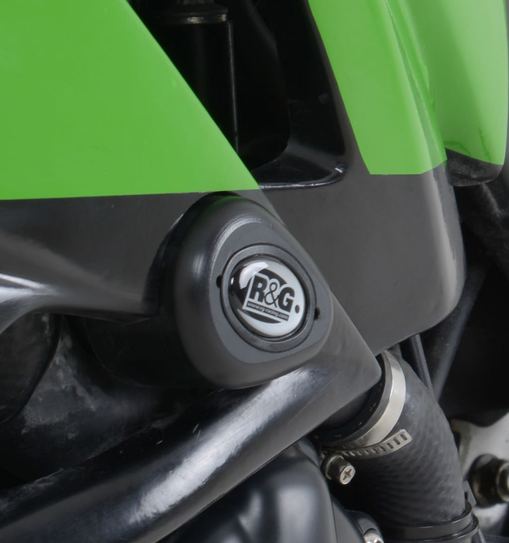 R&G Crash Protectors | Black | Kawasaki Ninja ZX6-R 2009>2012