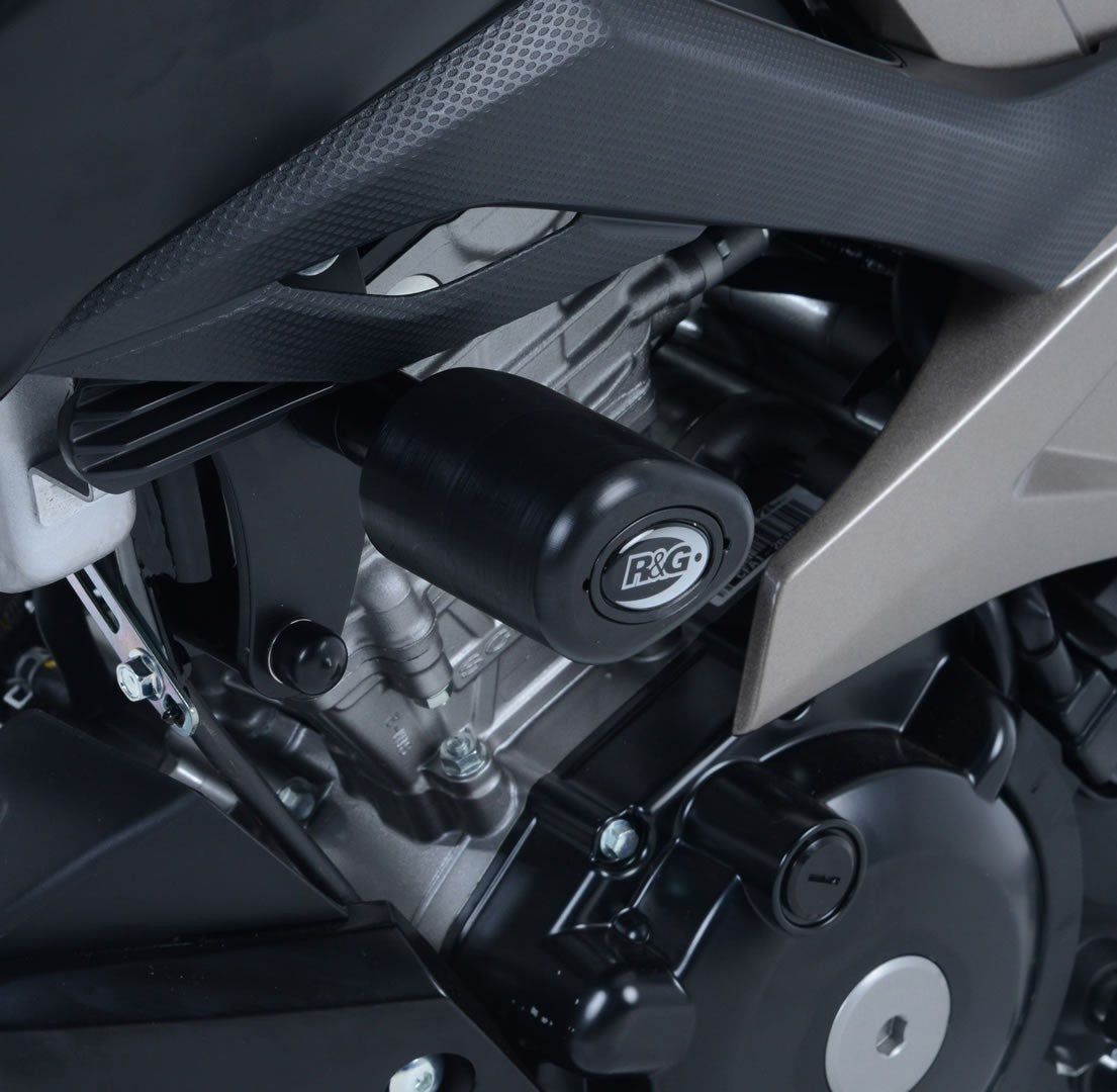 R&G Crash Protectors | Black | Suzuki GSX-S125 2017>2019