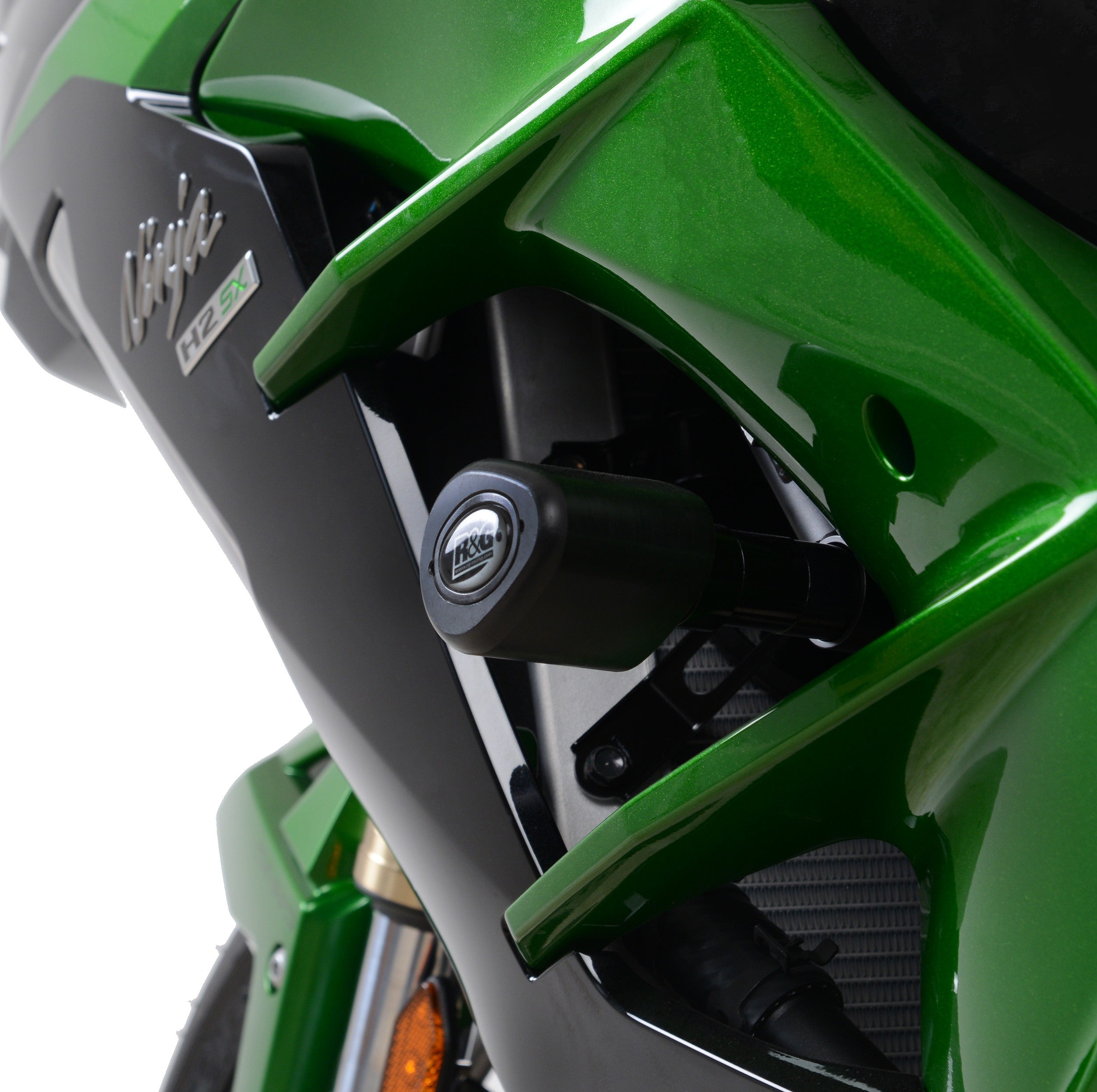 R&G Crash Protectors | Black | Kawasaki Ninja H2 SX 2018>2022