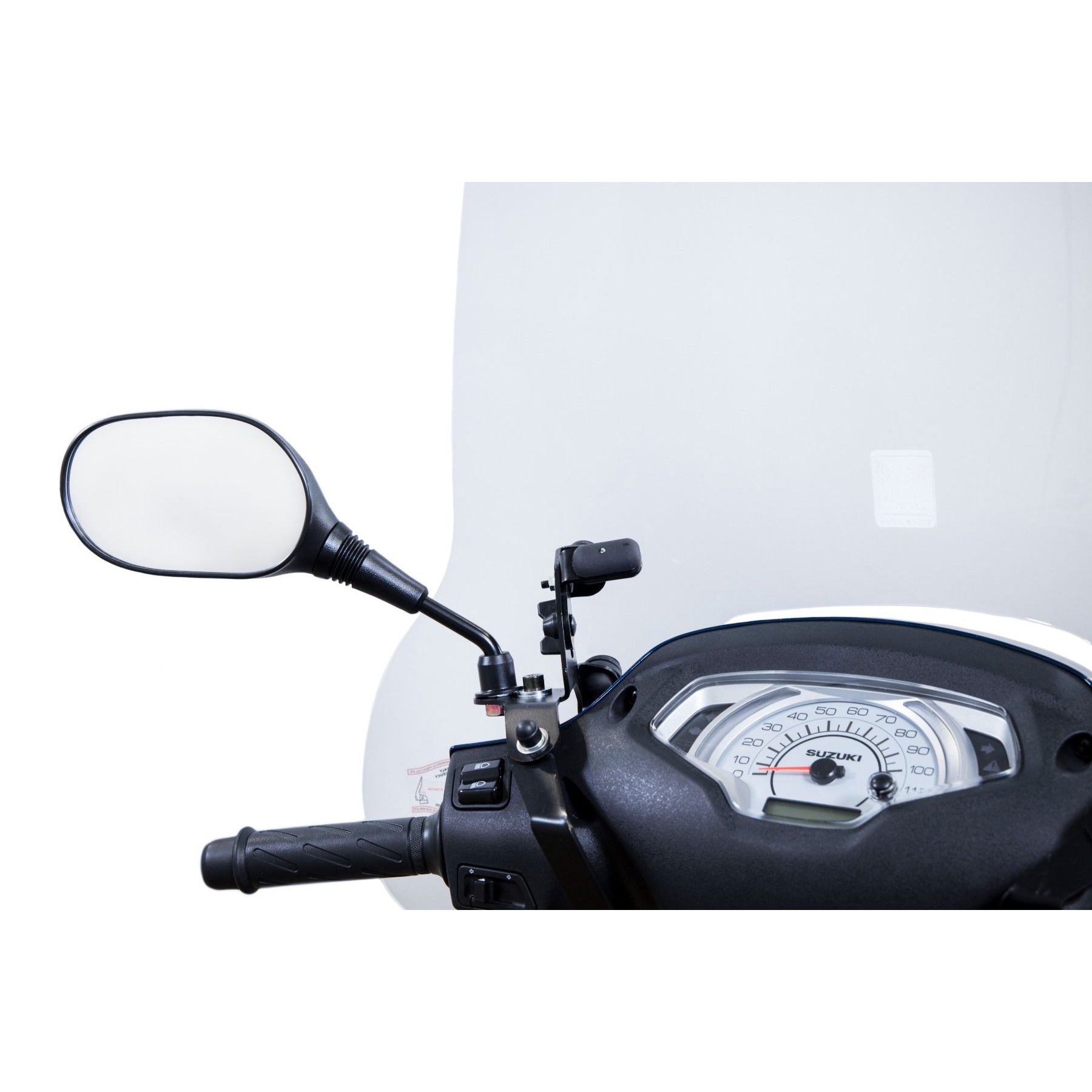Isotta Classic Screen | Clear | Suzuki Address 125 2023> -   Pyramid Motorcycle Accessories