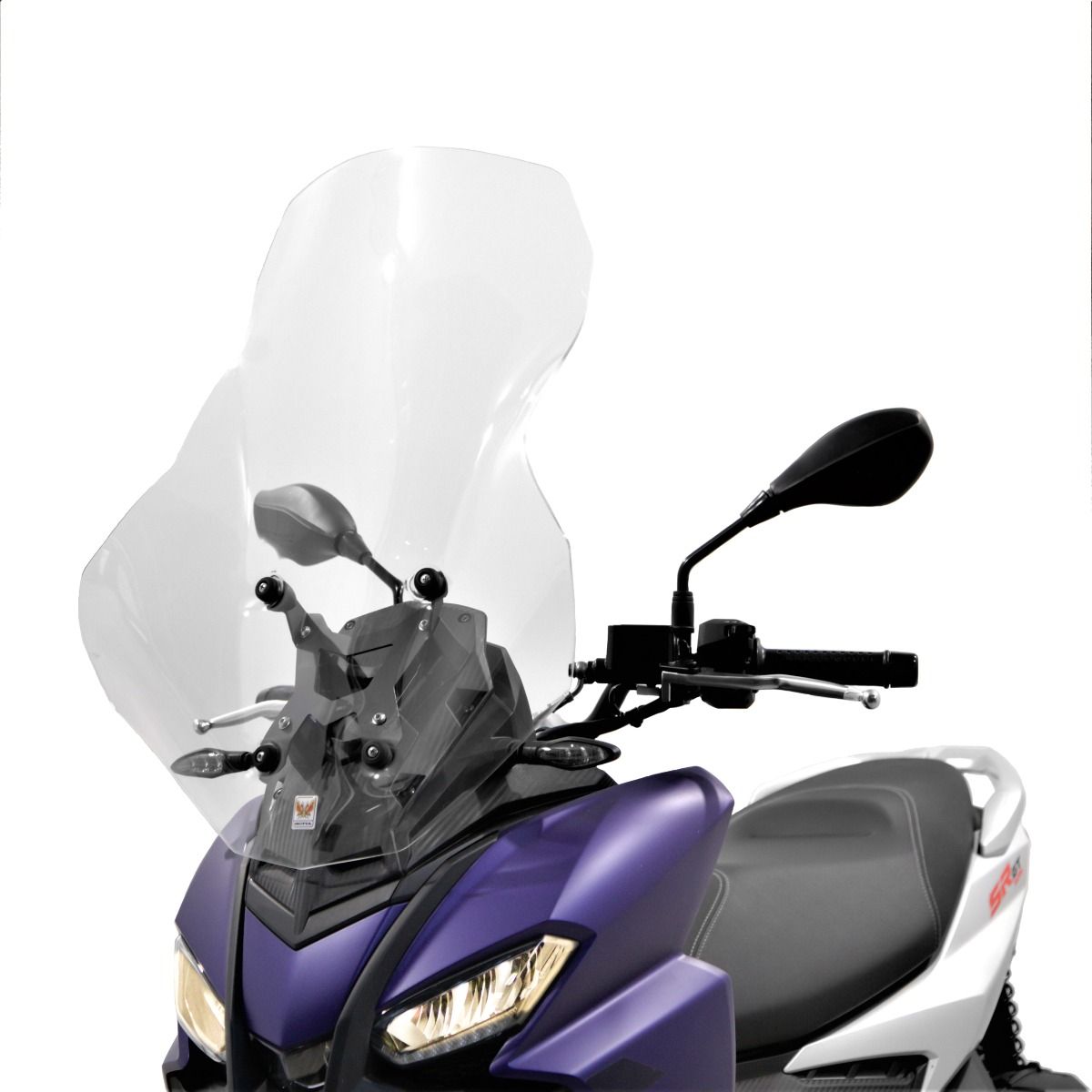 Isotta Classic Screen | Clear | Aprilia SR GT 125 (2022 >) -   Pyramid Motorcycle Accessories