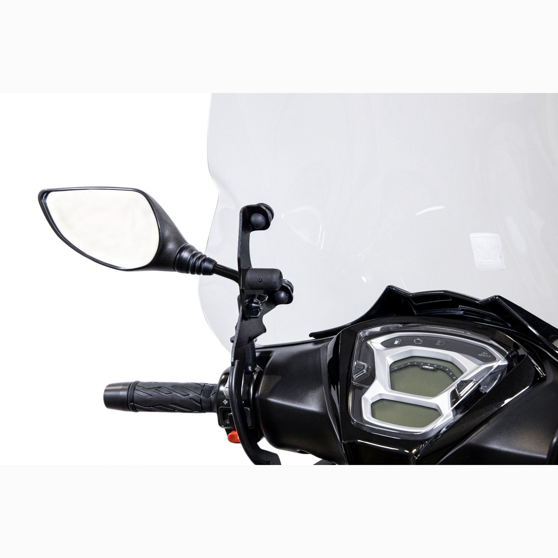 Isotta Classic Screen | Clear | Kymco Agility R16 Plus 50-125-200 2014>, Agility S 125-200 2022> -   Pyramid Motorcycle Accessories