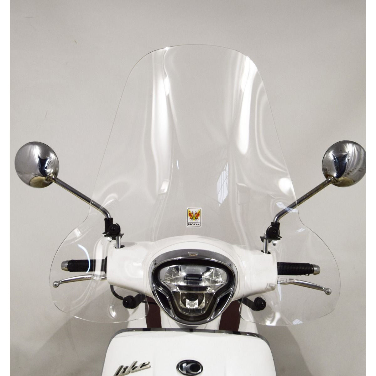 Isotta Classic Screen | Clear | Kymco - Like 50-125 2020> -   Pyramid Motorcycle Accessories