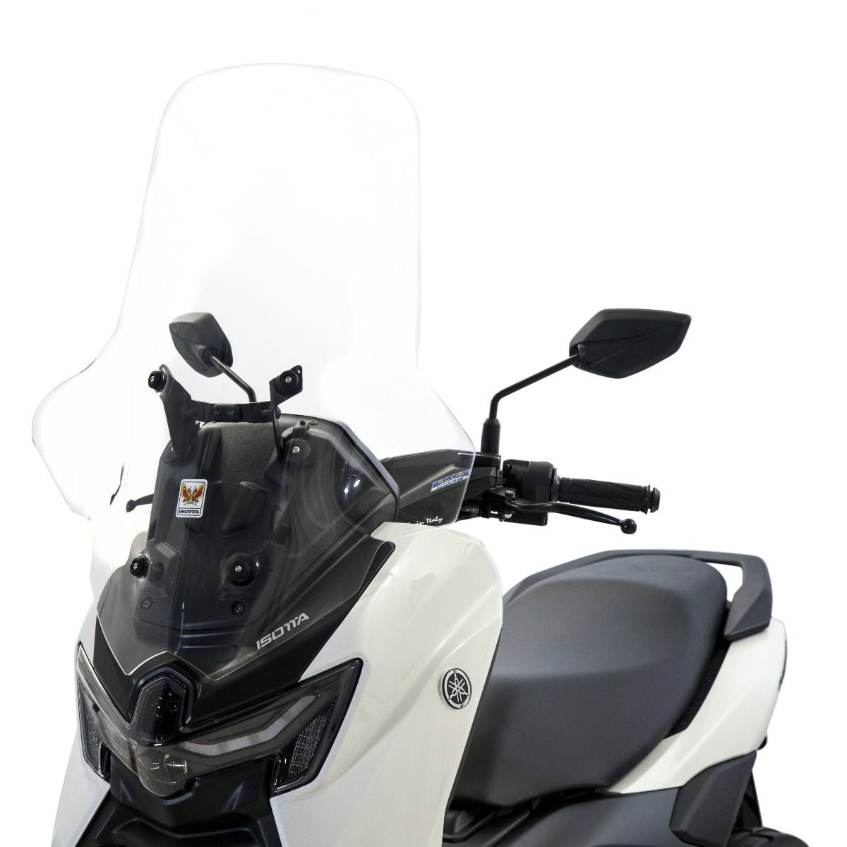 Isotta Classic Screen | Clear | Yamaha N-Max 125 2025> -   Pyramid Motorcycle Accessories