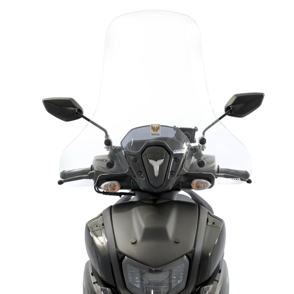 Isotta Classic Screen | Clear | Yamaha Rayzr 125 2024> -   Pyramid Motorcycle Accessories