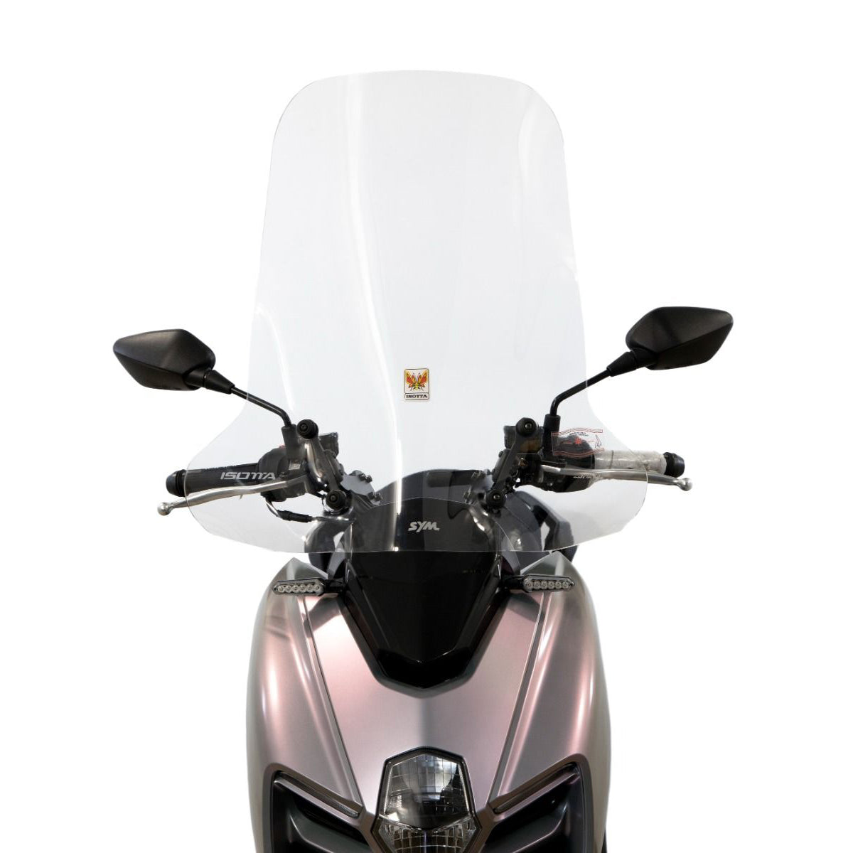 Isotta Classic Screen | Clear | Sym MMBCU 2024 -   Pyramid Motorcycle Accessories