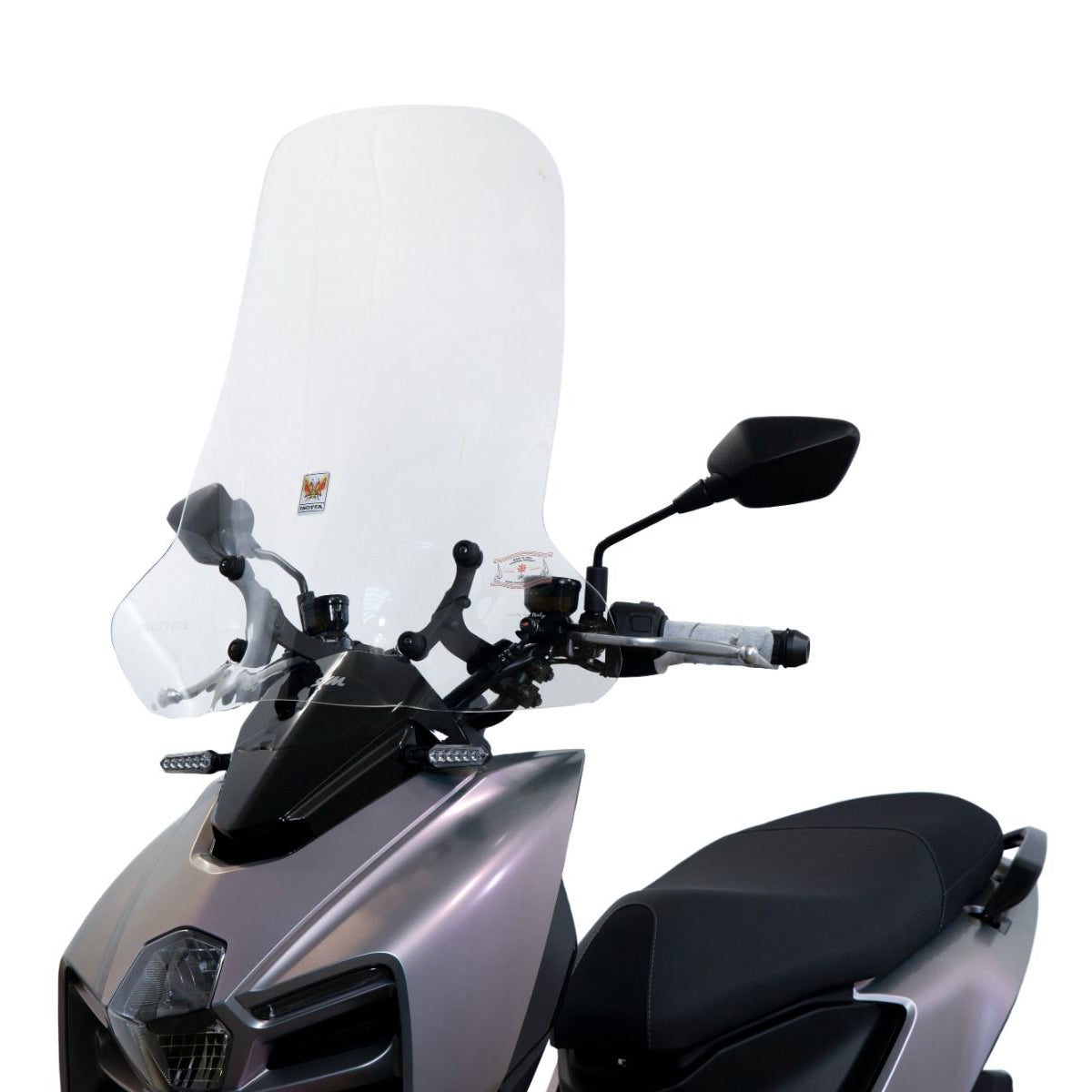 Isotta Classic Screen | Clear | Sym MMBCU 2024 -   Pyramid Motorcycle Accessories