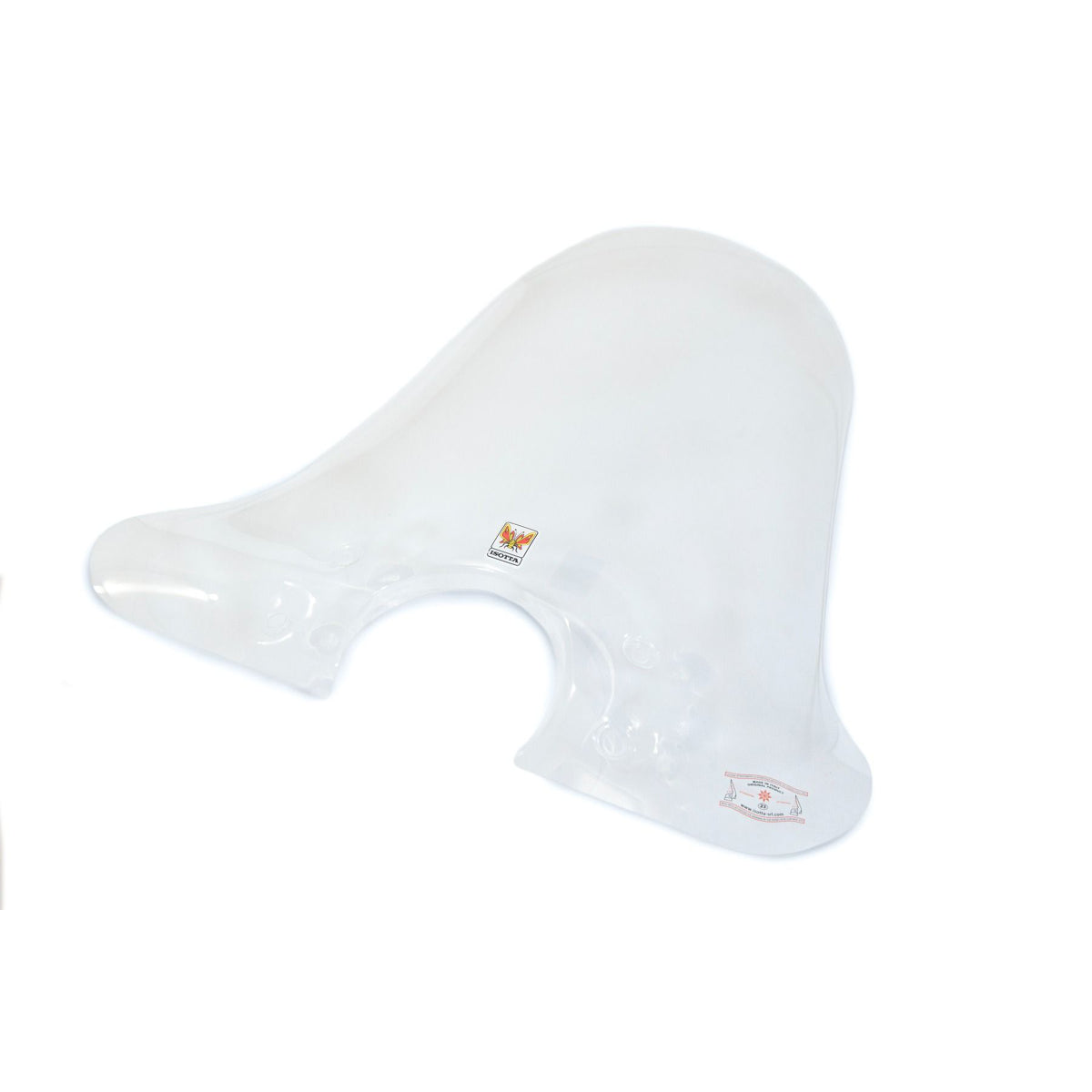 Isotta Classic Screen | Clear | Piaggio Vespa PX 125 2010>2017 -   Pyramid Motorcycle Accessories