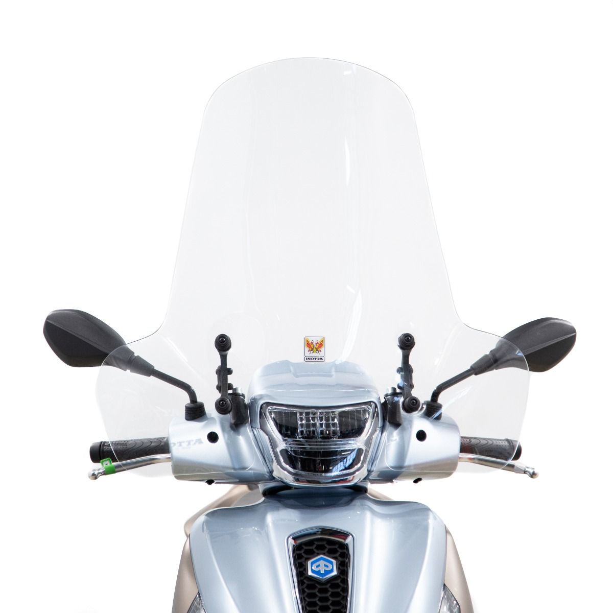 Isotta Classic Screen | Clear | Piaggio Medley 2020> -   Pyramid Motorcycle Accessories