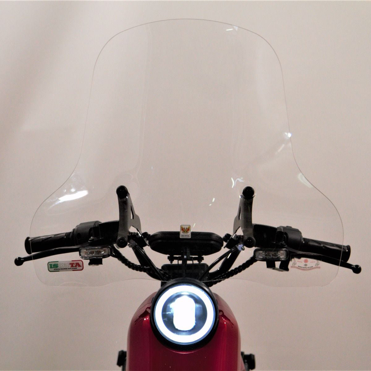 Isotta Classic Screen | Clear | NIU UQI GT 2020-2023 -   Pyramid Motorcycle Accessories