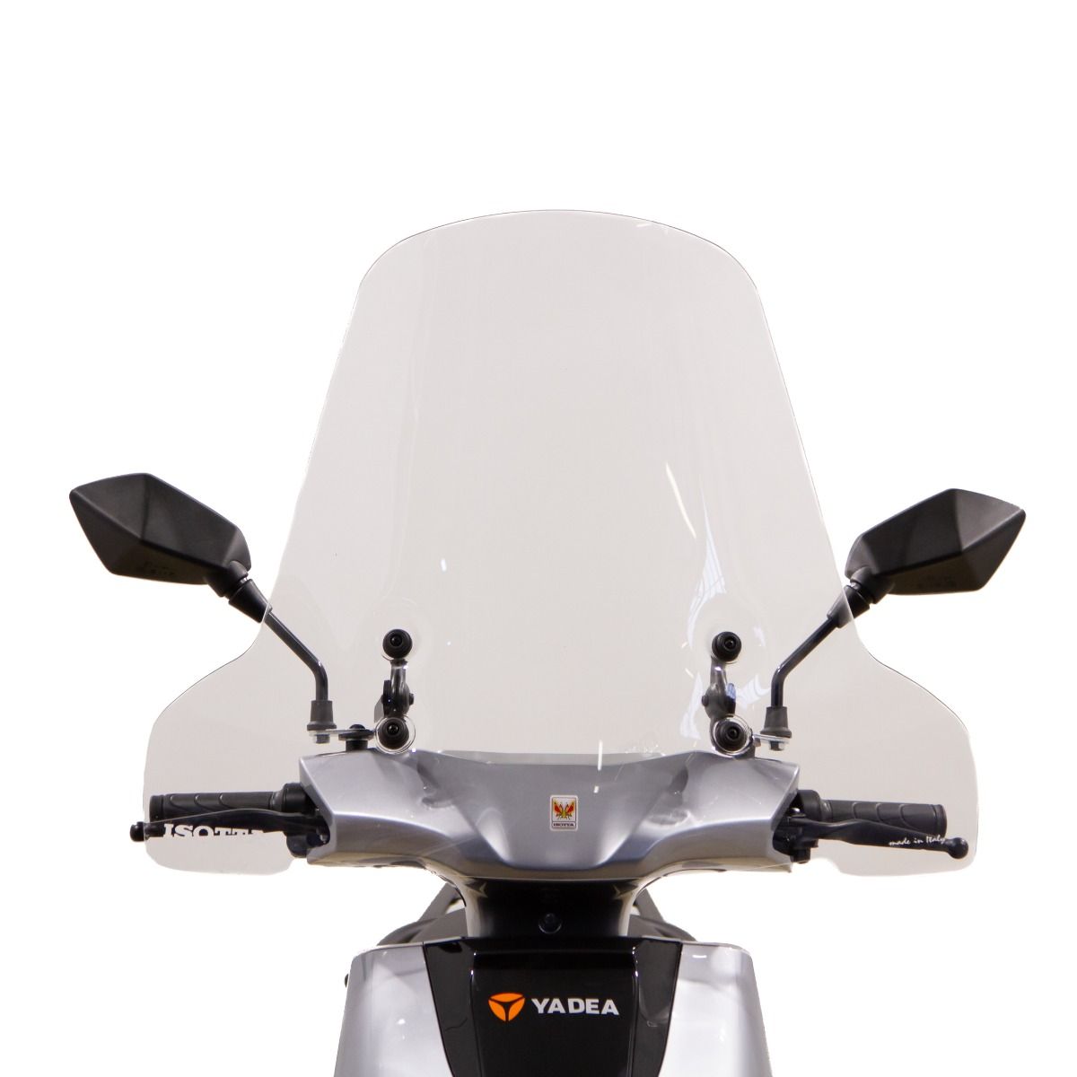 Isotta Classic Screen | Clear | Yadea T9 2022> -   Pyramid Motorcycle Accessories
