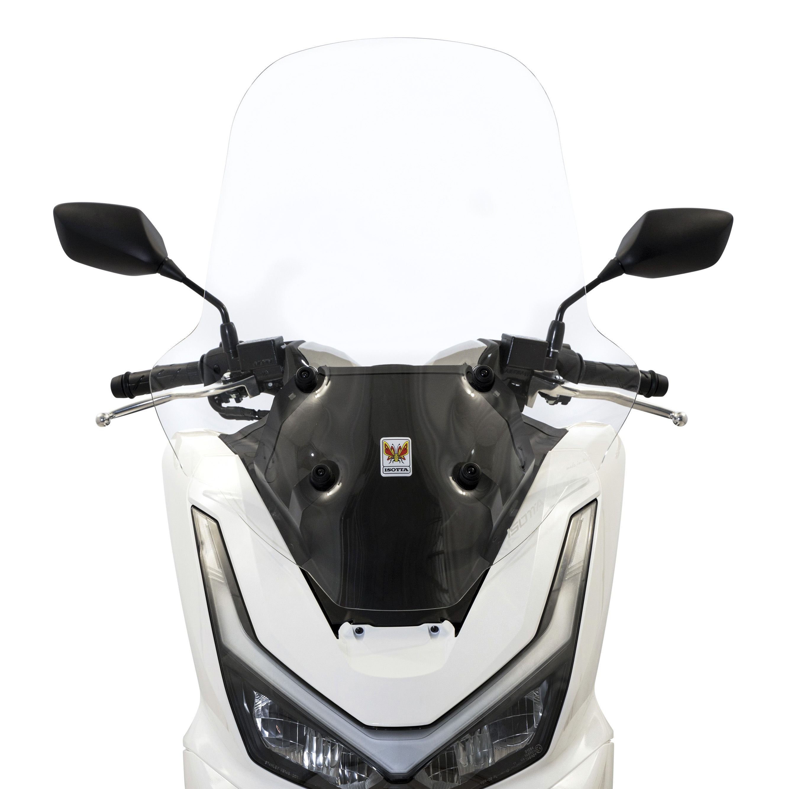 Isotta Classic Screen | Honda PCX 125 -   Pyramid Motorcycle Accessories