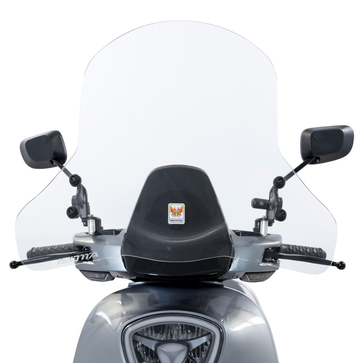 Isotta Classic Screen | Clear | Yadea C1S & C1S Pro 2020-2022 -   Pyramid Motorcycle Accessories