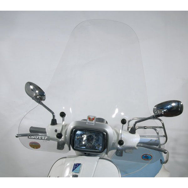 Isotta Medium Screen | Clear | Piaggio Vespa 50-125-150 S -   Pyramid Motorcycle Accessories