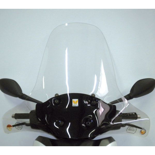 Isotta Medium Screen | Clear | Yamaha X-City 125-250 2006-2016 -   Pyramid Motorcycle Accessories