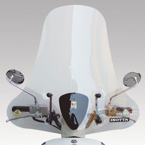 Isotta Medium Screen | Clear | Sym MIO 50/100/115 -   Pyramid Motorcycle Accessories