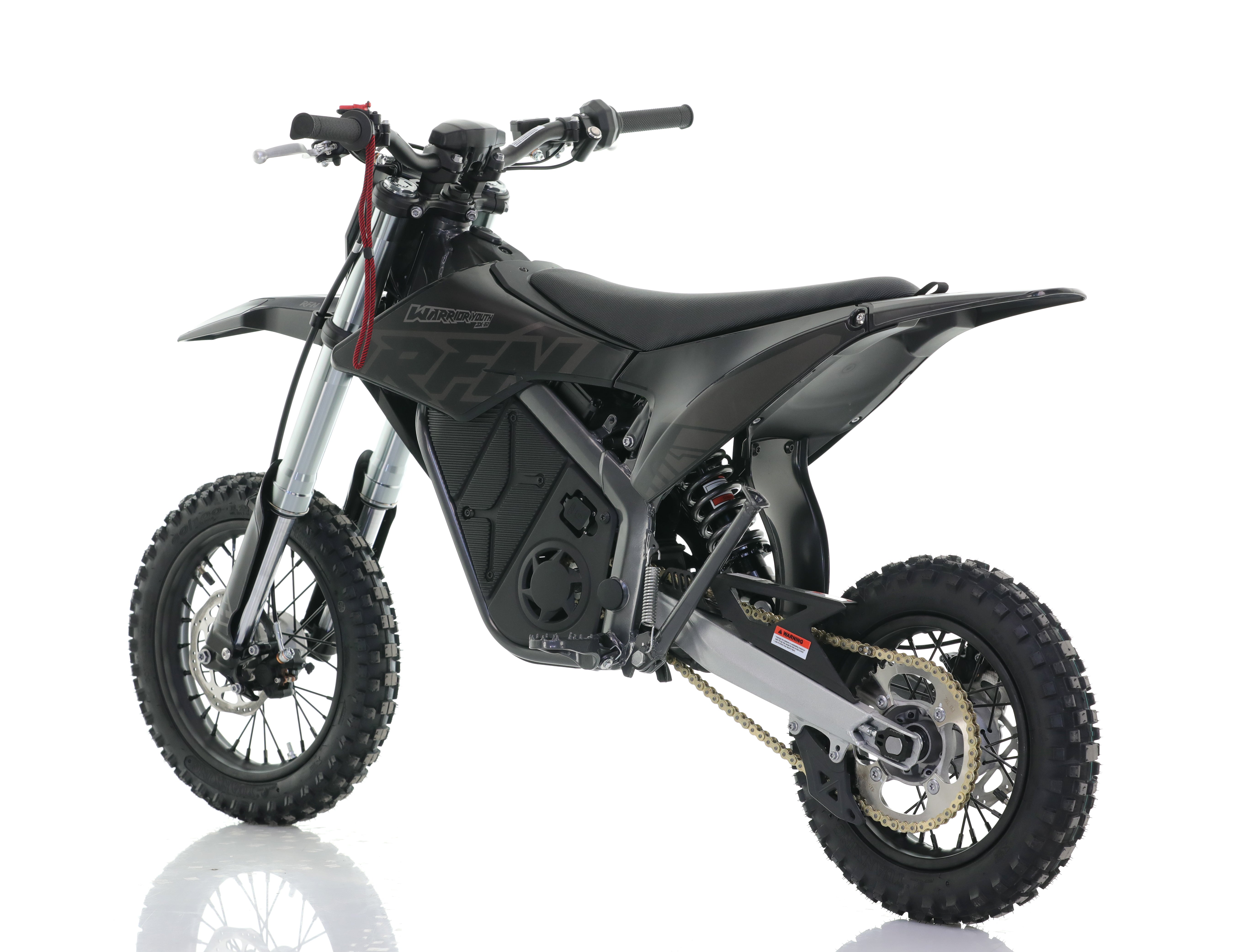 RFN Warrior Youth SX-E2 48V Electric Off-Road Motorcycle | Black