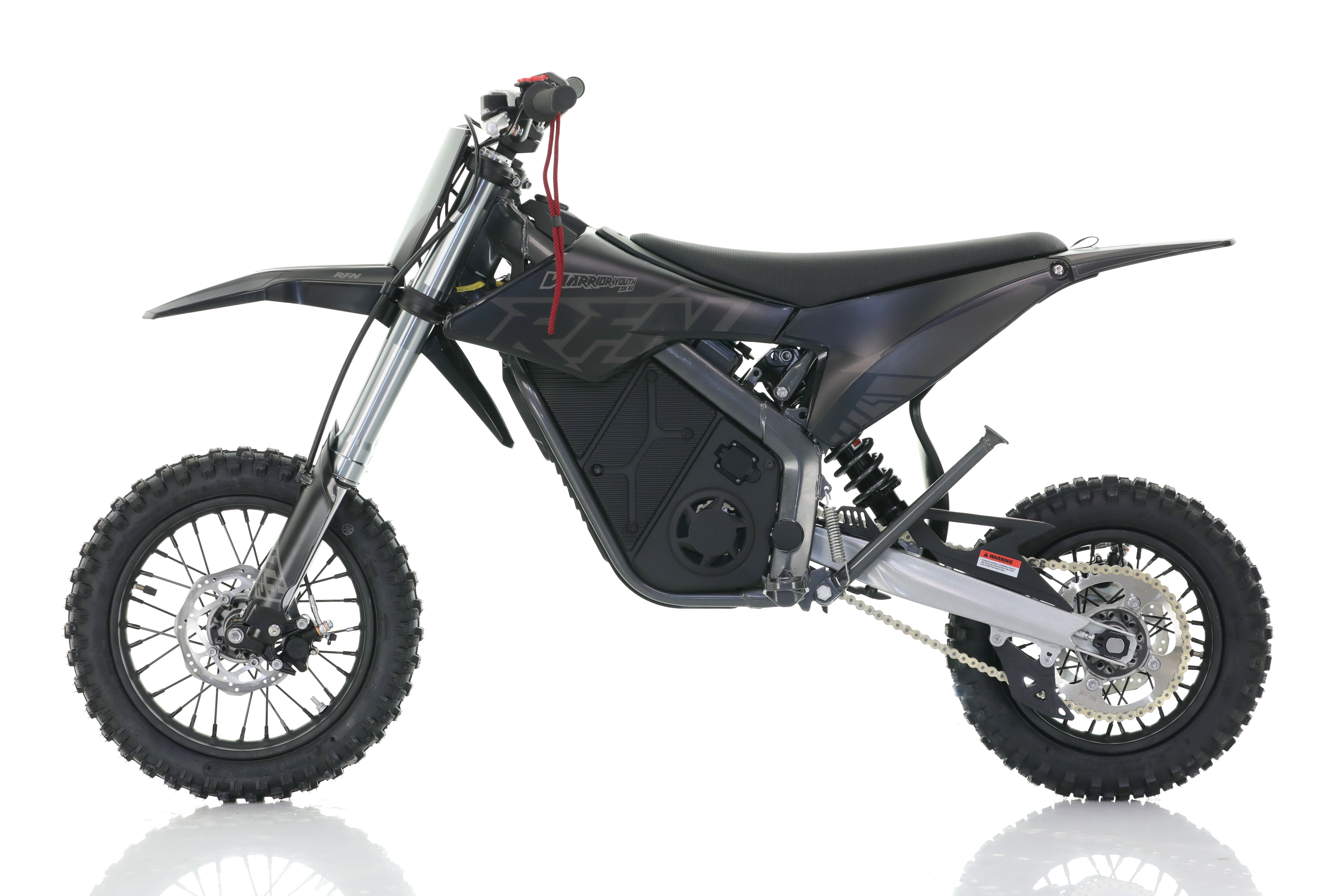 RFN Warrior Youth SX-E2 48V Electric Off-Road Motorcycle | Black