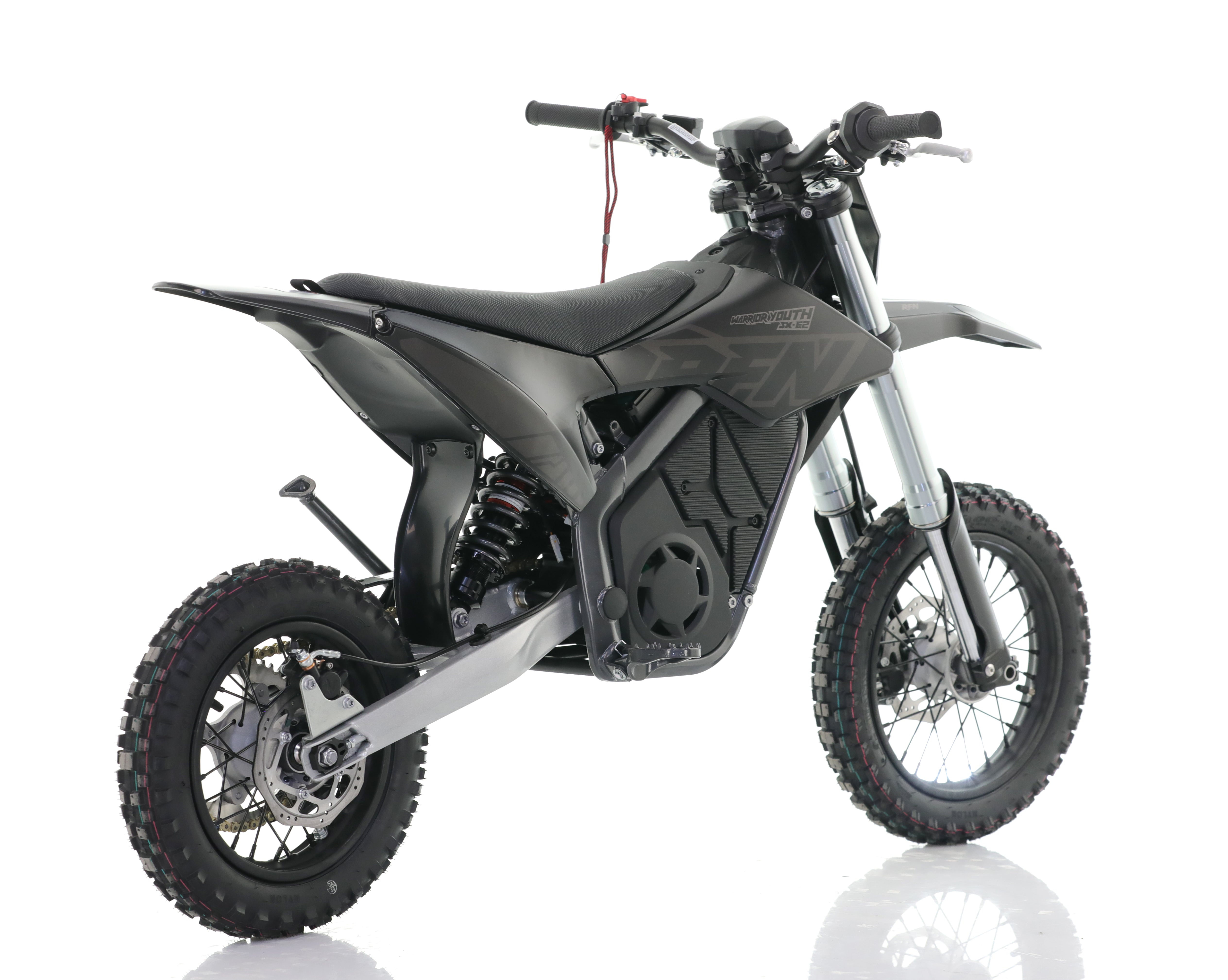 RFN Warrior Youth SX-E2 48V Electric Off-Road Motorcycle | Black