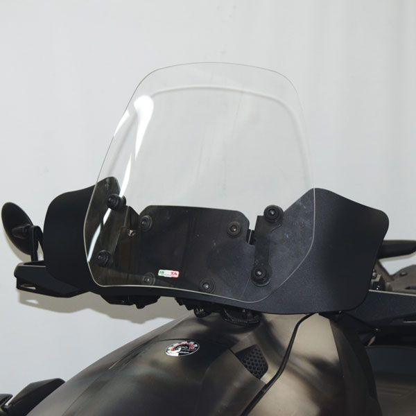 Isotta Height Adjustable Screen | Clear | Can Am Ryker 600/900/Rally>2019 -   Pyramid Motorcycle Accessories