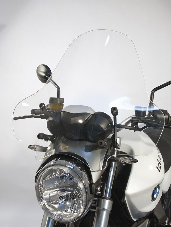 Isotta High Screen | Clear | BMW R 1200 R 2011 - 2014 -   Pyramid Motorcycle Accessories